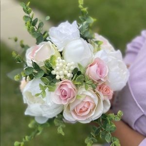 Bridal bouquet, Bridesmaid /MOH & boutonnière set
